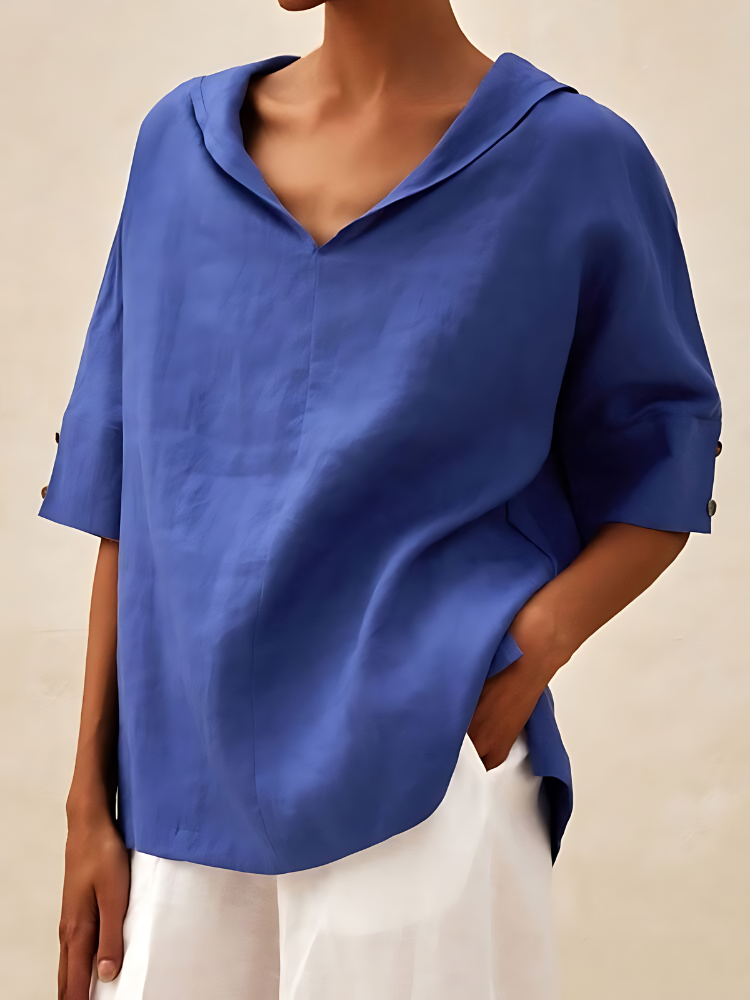 Molly - V-neck Casual Shirt