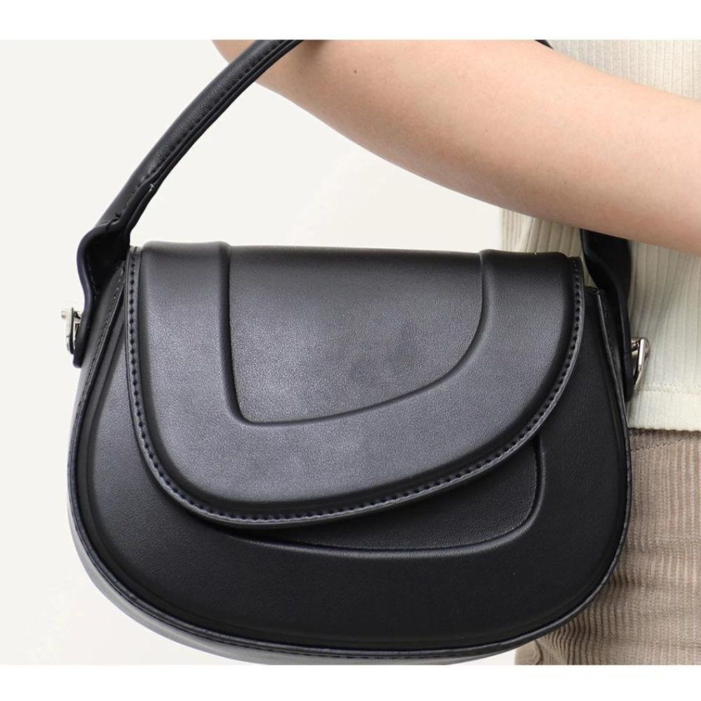 Eliza - Minimalist Luxury Saddle Bag