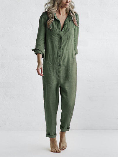 Sydneya - Long Sleeve Jumpsuit