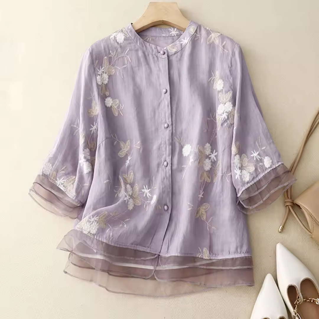 Eloise Embroidered Blouse