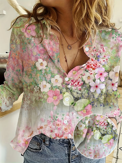 Primrose | Floral Boho Blouse