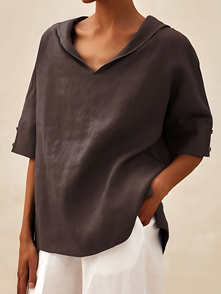 Molly - V-neck Casual Shirt