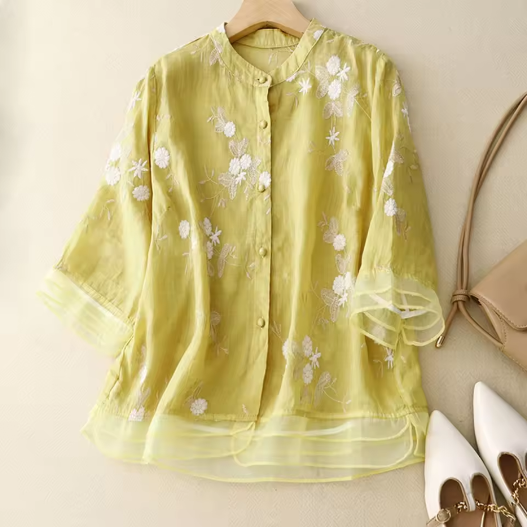 Eloise Embroidered Blouse