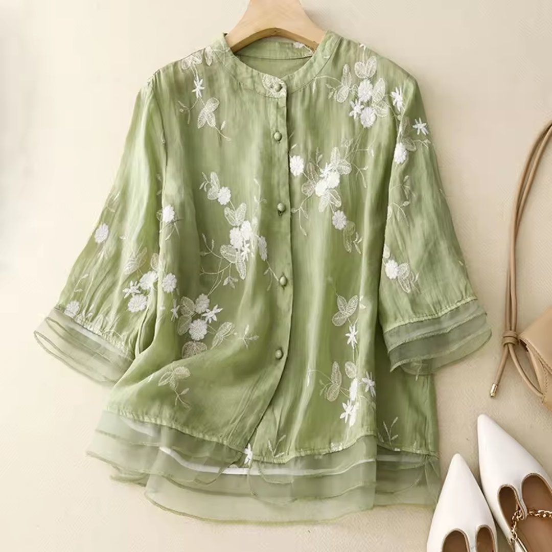 Eloise Embroidered Blouse