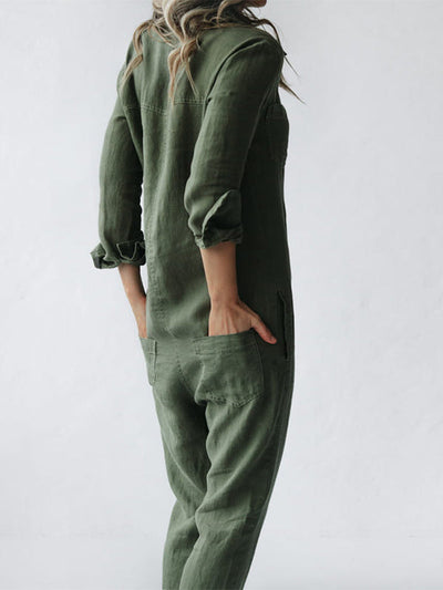 Sydneya - Long Sleeve Jumpsuit