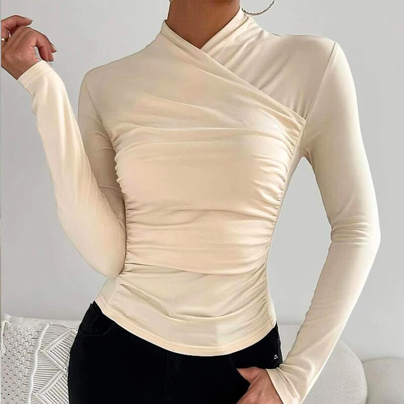 Classic Cross-Neck Top