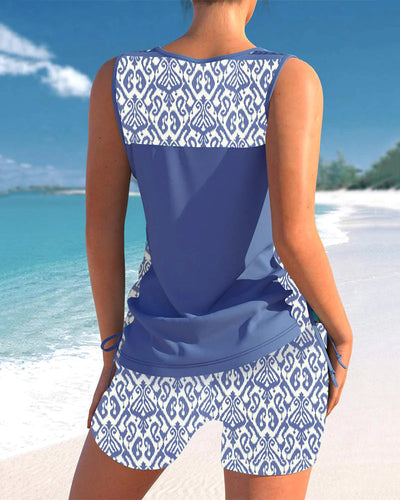 Naomi - Trendy Tankini Swimsuit