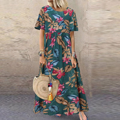 Masie Comfortable floral dress