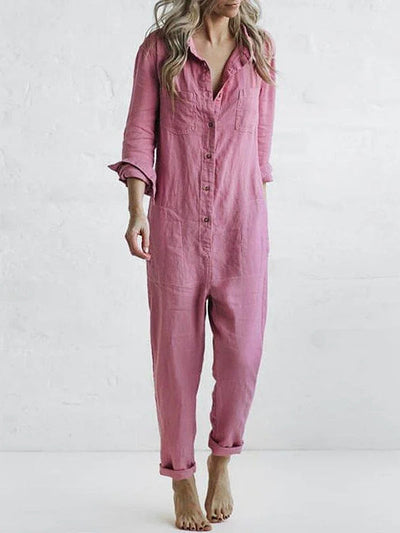 Sydneya - Long Sleeve Jumpsuit