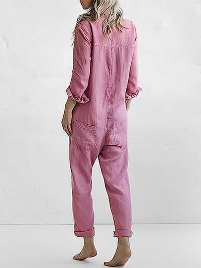 Sydneya - Long Sleeve Jumpsuit