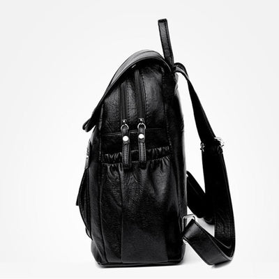 GALILEA | LIGHTWEIGHT LEATHER BACKPACK