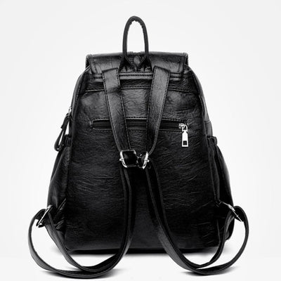 GALILEA | LIGHTWEIGHT LEATHER BACKPACK