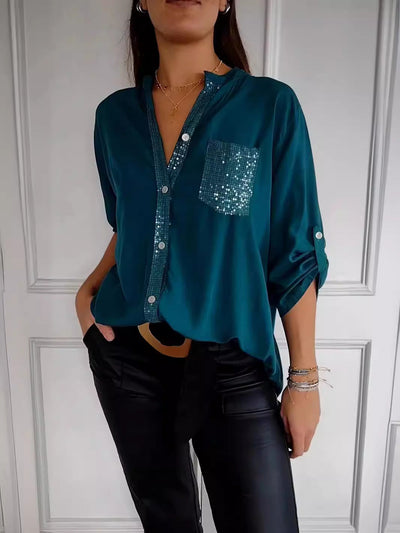 Elaine - Chic Glamour Top