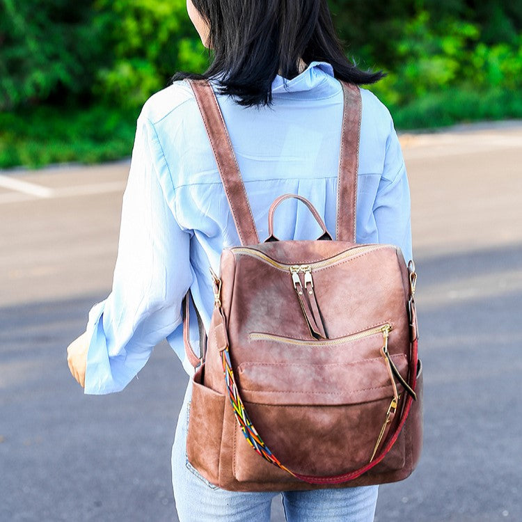 ANDREA | LEATHER BACKPACK