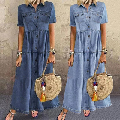 Muirel - Denim Dress