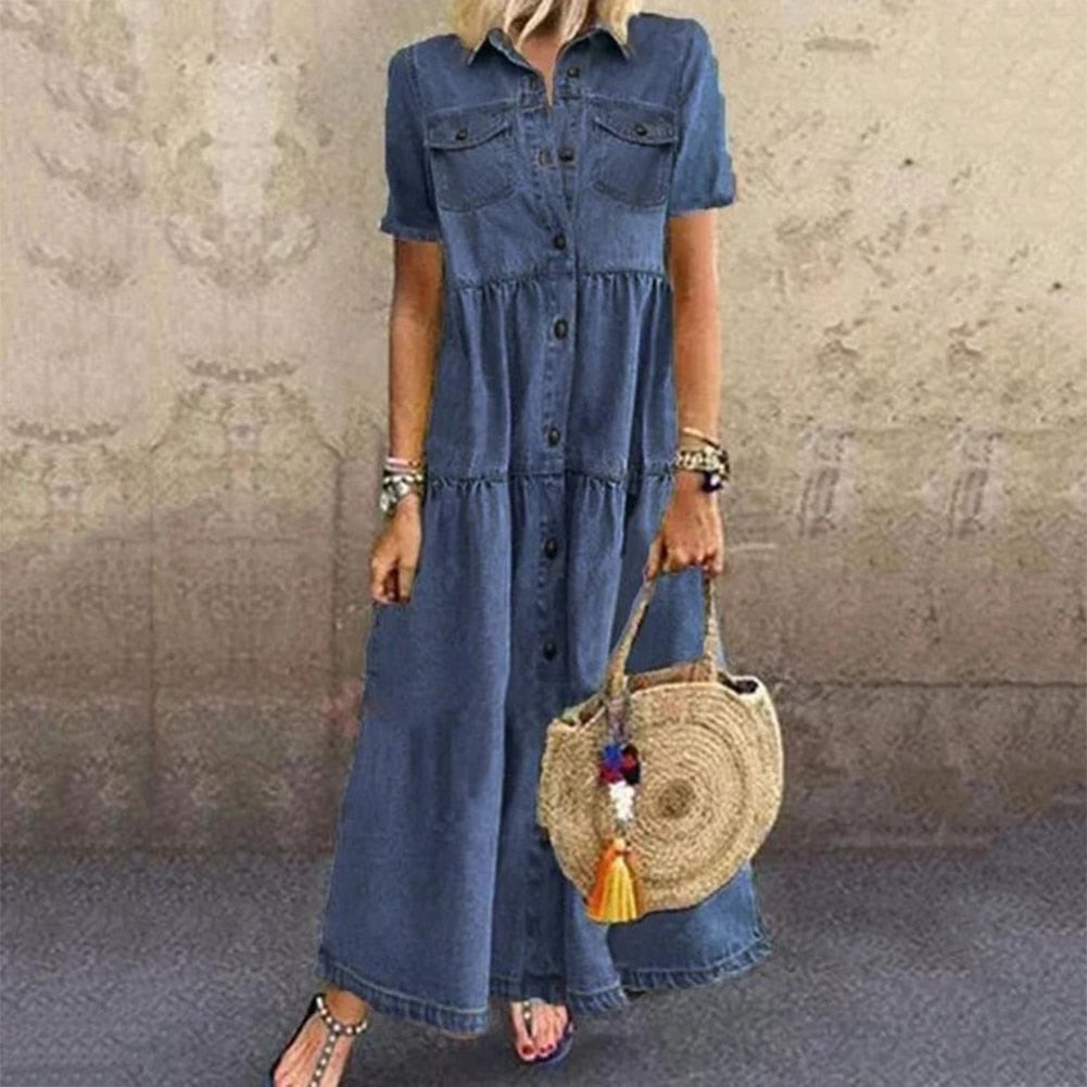 Muirel - Denim Dress