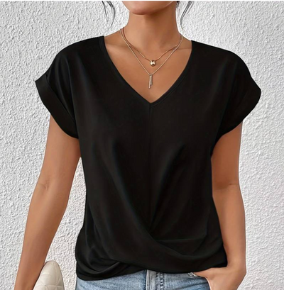 Elva - Elegant v-neck top