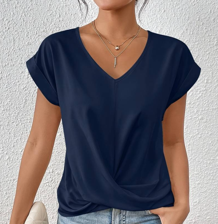 Elva - Elegant v-neck top