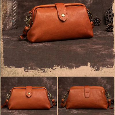 Elise - Retro Leather Handmade Bag