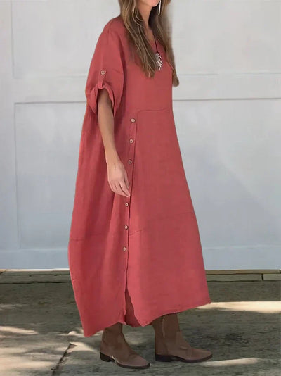 Caliste | Timeless Loose-Fit Maxi Dress