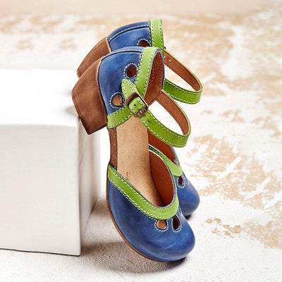 Amalia - Orthopedic Sandals With Low Heel