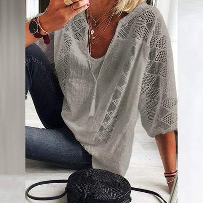 OLIVE - Chic Accent Blouse