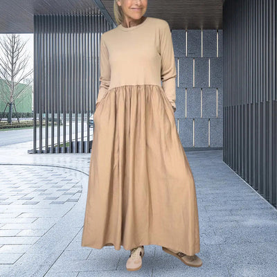 Beatrice | Long Sleeve Knitted Midi Dress