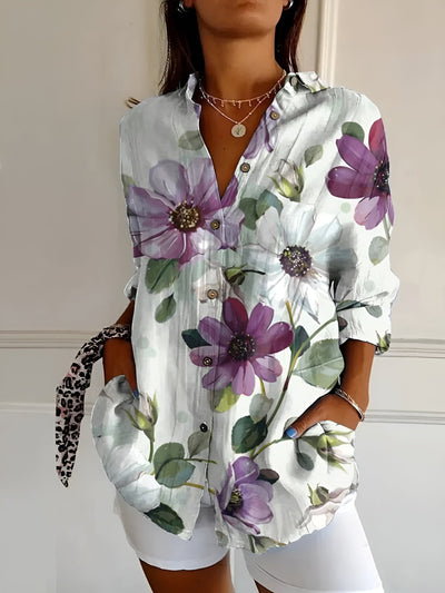 Maja Floral Wave Blouse