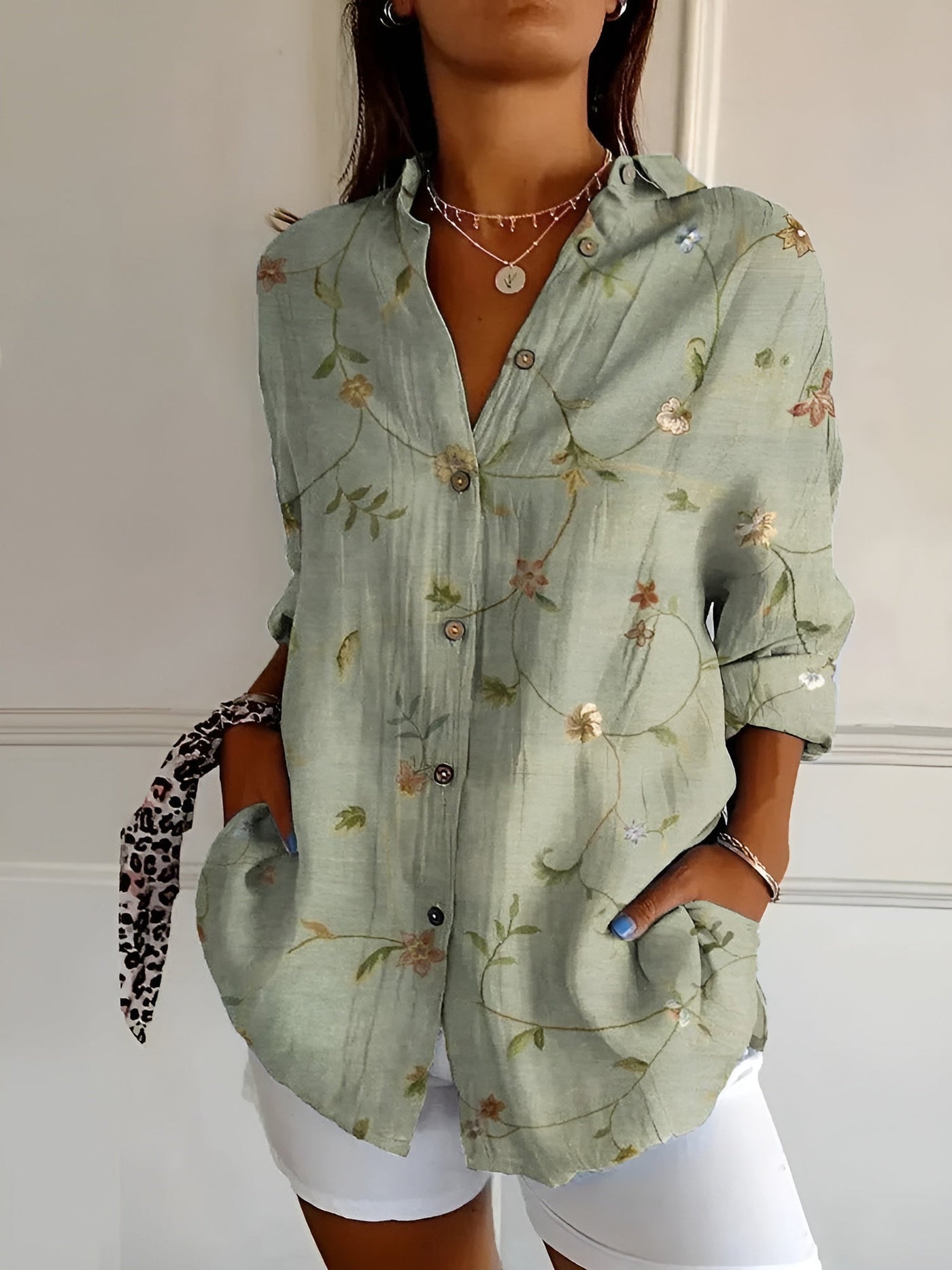 Maja Floral Wave Blouse